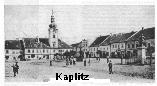 KaplitzMarktplatz mit Rathaus